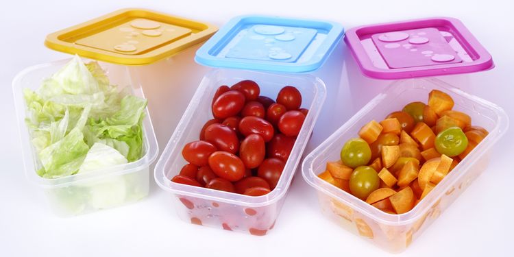 Photo of plastic food containers