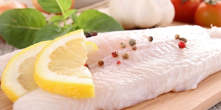 Photo of a raw fish fillet