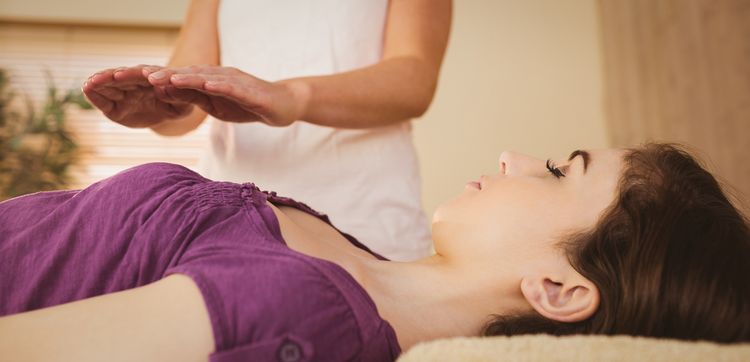 Photo of reiki treatment