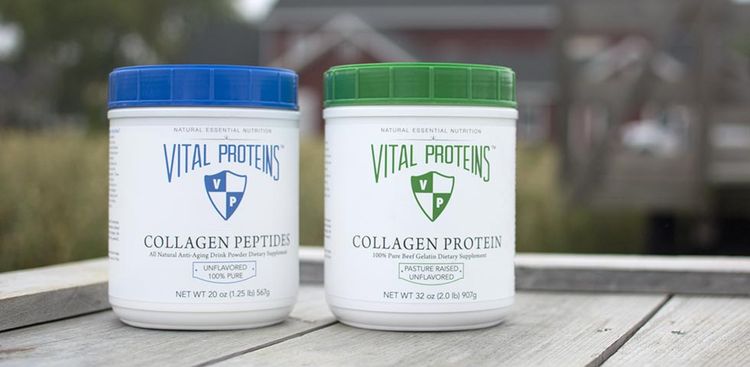 Photo of Vital Proteins package of collagen peptides