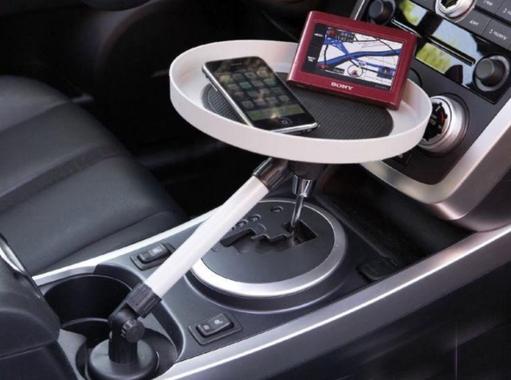 car swivel tray