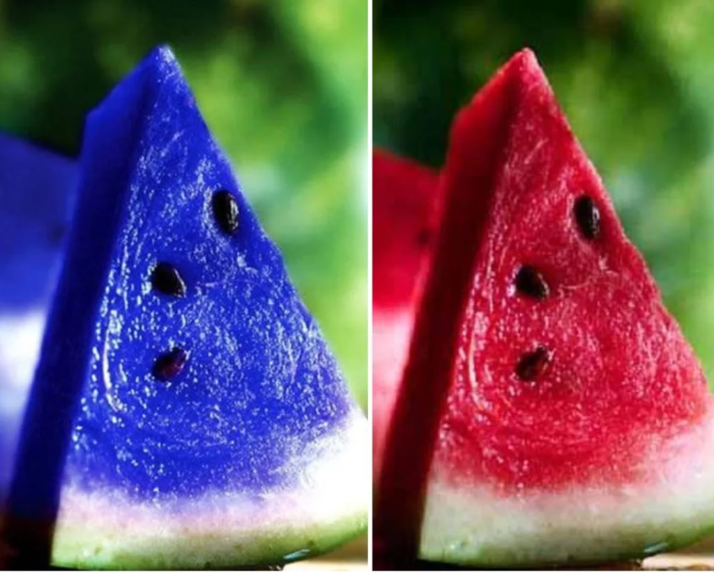 blue watermelon