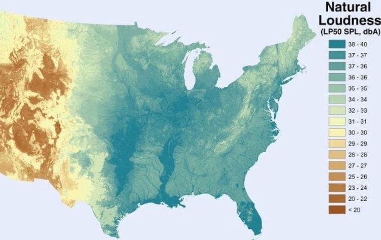 natural loudness map