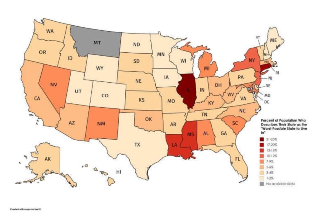 states map