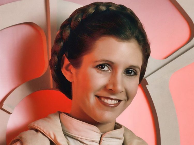 Carrie Fisher as Princess Leia