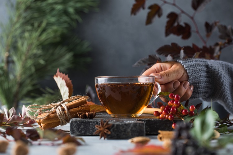 Drinking Black Tea